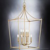 Urban Ambiance Luxury Transitional Chandelier 36''H x 20''W,  Brushed Bronze Finish,  Coronado Collection, UHP4259 - 4 of 4
