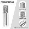 Unique Bargains 304 Stainless Steel Durable Multipurpose Precision Structure Mechanical Fasteners - 2 of 4