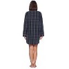 Ashford & Brooks Women's Woven Long Sleep Shirt Nightshirt - 3 of 4