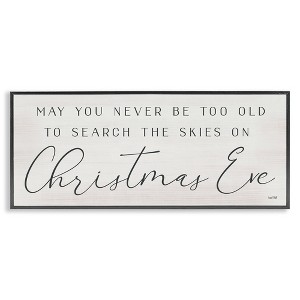 Stupell Industries Inspiring Christmas Eve Sentiment, 30" x 13" - 1 of 4