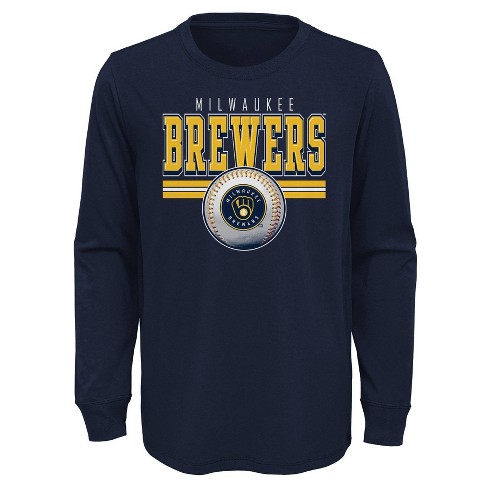 Brewers long sales sleeve t shirt