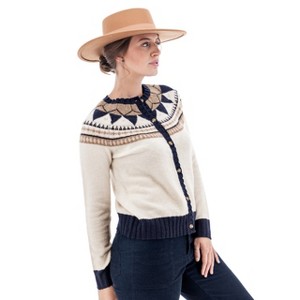 Old Ranch Brands Women's Alani Fair Isle Cardigan - 1 of 4