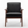 NicBex Accent Chairwith Extra-Thick Backrest,Lounge Chair,Modern Wingback Chair for Bedroom,Reading Room - 4 of 4