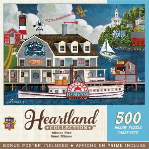 MasterPieces 500 Piece Jigsaw Puzzle - Mimac Pier - 15"x21" - 1 of 4