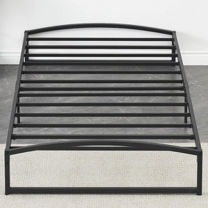 10 Inches High Metal Platform Bed Frame, Metal Slat Support, No Box Spring Needed - 1 of 4