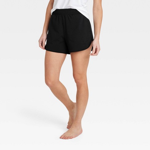 Ell/Voo Womens Essentials 5 Inch Shorts Black XL