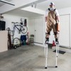 VEVOR Drywall Stilts, 36''-50'' Adjustable Aluminum Tool Stilts with Protective Knee Pads, Non-slip Work Stilts for Sheetrock Painting, Silver - 2 of 4