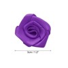 Unique Bargains Polyester Lightweight Texture Durable Ribbon Roses 50 Pcs - 2 of 4