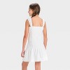 Girls' Button-Front Drop-Waist Dress - art class™ - 2 of 3