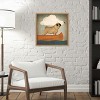 Amanti Art Pug Canoe Co by Ryan Fowler Framed Canvas Wall Art - 4 of 4