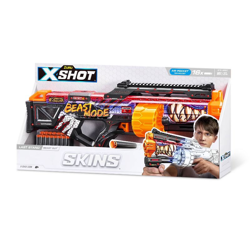 X-Shot Last Stand Beast Out Dart Blaster Skins, 2 of 5