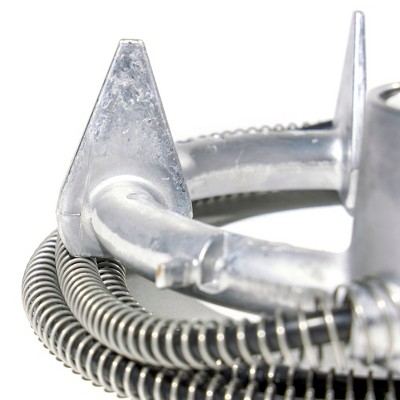 Silver Cast Aluminum 250 Watt Bucket Deicer with Thermostat