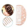 Unique Bargains Anti-Static Hair Comb Wide Tooth for Thick Curly Hair Hair Care Detangling Comb 2 Pcs - 2 of 4