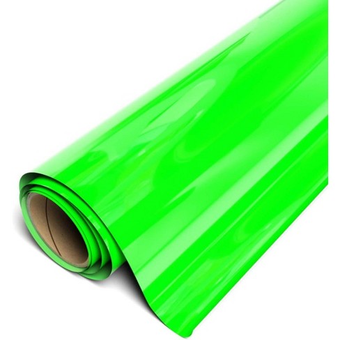 Siser EasyWeed Heat Transfer Vinyl 11.8" x 15ft Roll (Fluorescent Green) - Compatible with Siser Romeo/Juliet & Other Professional or Craft Cutters - - image 1 of 1