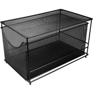 Sorbus Metal Mesh Cabinet Organizer with Pull-Out Drawers - Ideal for Countertop, Cabinet, Pantry, Under the Sink, Desktop and More (1 Drawer) - 1 of 4