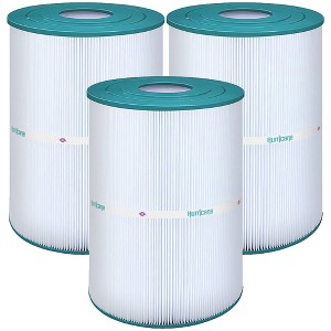 Hurricane 3 Pack HF8465-01 Advanced Spa Filter Replacement for PWK65, Unicel C-8465, Filbur FC-3960, Watkins Hot Spring Spas Upgrade from PWK45N - 1 of 4