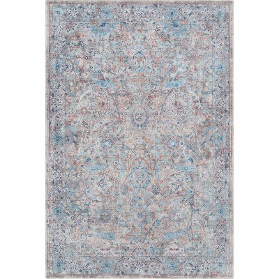 Well Woven Emilia Persian Floral 6' X 9' Ivory Area Rug : Target