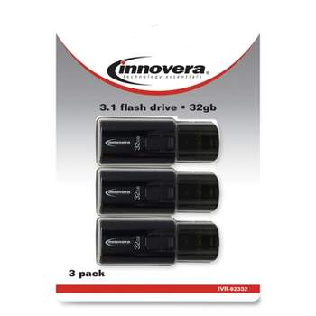 Innovera USB 3.0 Flash Drive 32 GB 3/Pack 82332