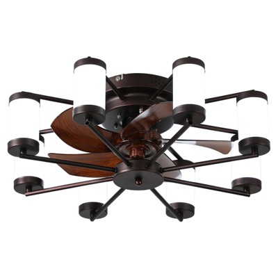 VYNXARIA Contemporary 22-Inch Ceiling Fan with Integrated Light ¨C Style and Comfort Combined