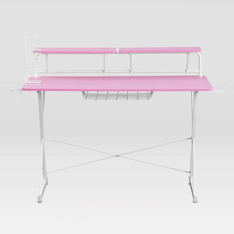 TS 200 Carbon Computer Gaming Desk Pink - Techni Sport, 4 of 9