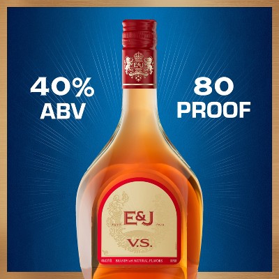E&J VS Brandy - 1L Bottle