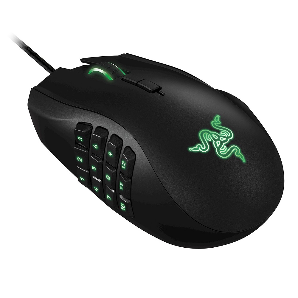 UPC 879862008017 product image for Razer Naga Gaming Mouse Black RZ01-01040100-R3U1 | upcitemdb.com