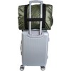 Boarding Pass Recycled Metallic Foldable & Packable Pouch Duffel Travel Bag - 4 of 4