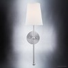 Urban Ambiance Luxury New Traditional Wall Sconce,  21''H x 6''W,  Brushed Nickel Finish, ULB2070 - 3 of 4