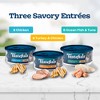 Blue Buffalo Tasteful Chicken, Turkey, Ocean Fish and Tuna Pate Flavoured Variety Wet Cat Food Pack - 5.5oz/24ct - 3 of 4