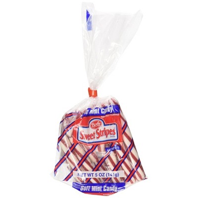 Bobs Sweet Stripes Soft Peppermint Candy - 5 Oz. Bag (Pack of 2)
