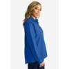 Jessica London Women's Plus Size Stretch Cotton Oversized Shirt - 4 of 4