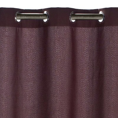 'Outdoor Décor Gazebo Solid Indoor/Outdoor Grommet Top Curtain Panel - Chocolate (50''x84''), Size: 50x84'', Brown'