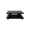 49" Wood Coffee Table with Open Shelf, No Assembly Required, Ideal for Living Room or Family Room - 2 of 4