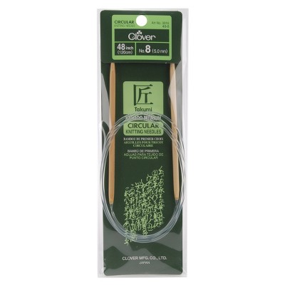  Clover Takumi Bamboo Circular 36-Inch Knitting Needles