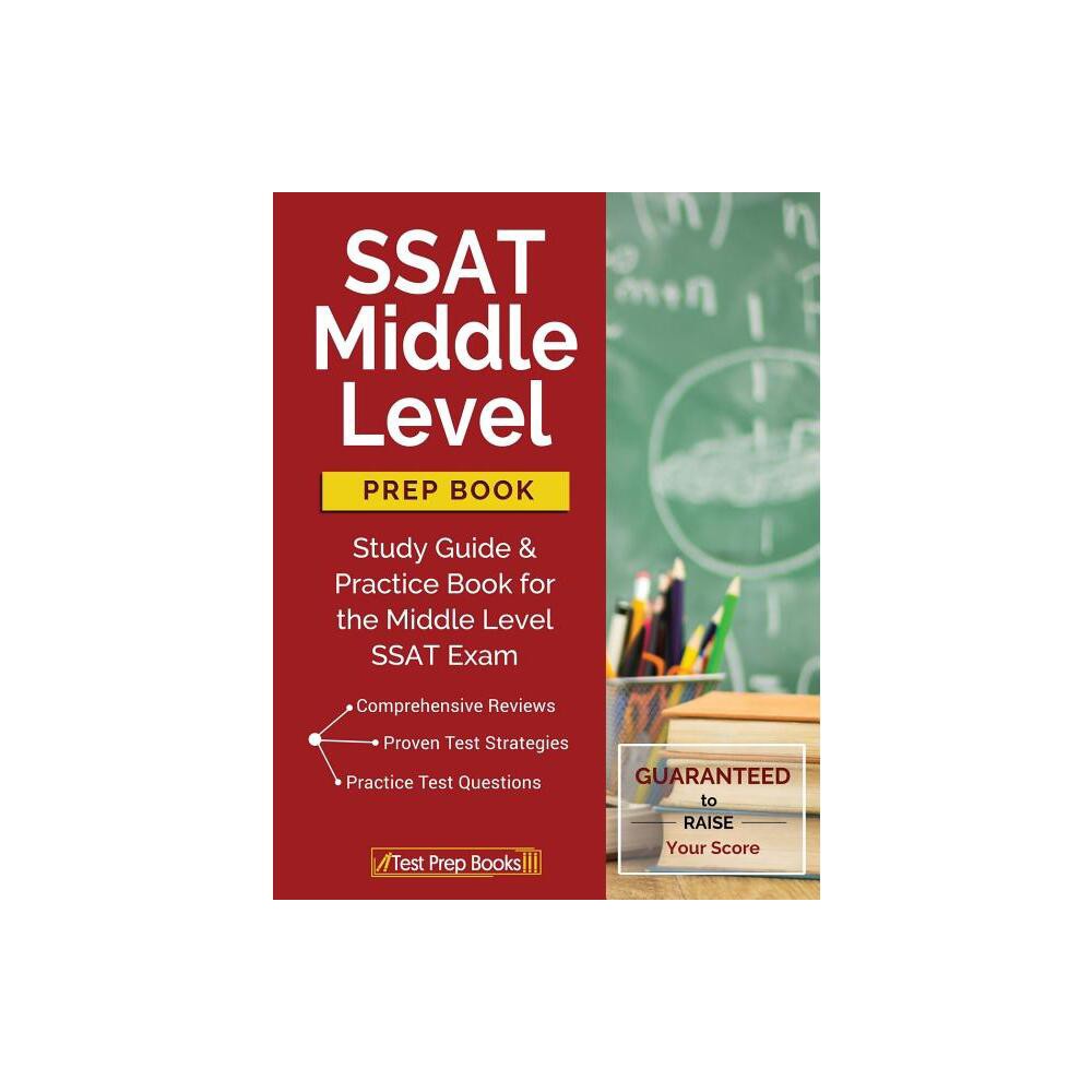 SSAT Middle Level Prep Book - by Test Prep Books (Paperback)