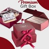 Dulcet Gift Baskets Food Gift Basket, 2 Tiered Gift Box, Congratulations Gift Baskets For Relatives, Family Members, and Men by Dulcet Gift Baskets - 3 of 4