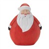 Round Wood Santa Figurine (Set of 4) - 3 of 4