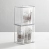mDesign Plastic Kitchen Pantry/Fridge Storage Organizer, Hinge Lid - 3 of 4
