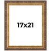 PosterPalooza | Museum Gold Picture Frame - UV Acrylic, Foam Board Backing, Hanging Hardware - 2 of 4