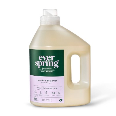 Lavender & Bergamot Liquid Laundry Detergent - 100 fl oz - Everspring™