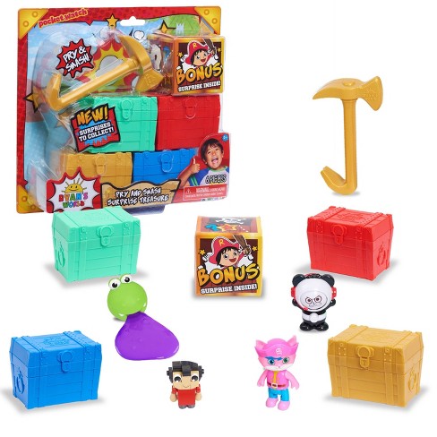 Ryan S World Pry And Smash Surprise Treasure 6pc Target