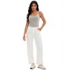 INSPIRE CHIC Women's Square Neck Cami Vest Shelf Bra Adjustable Spaghetti Strap Tank Camisoles - 4 of 4