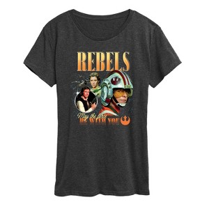 Women's - Star Wars - Rebels Bootleg Short Sleeve Graphic T-Shirt - 1 of 4