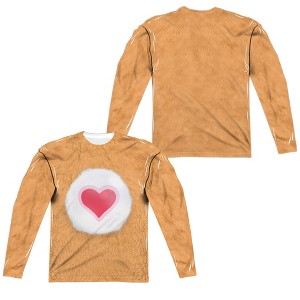 Men's Care Bears Tenderheart Bear Long Sleeve Costume T-Shirt - 1 of 4