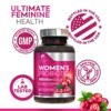 Probiotics for Women - for Digestive Health, Immune Support, & Vaginal Health - 120 Capsules By Nature's Glow - 4 of 4
