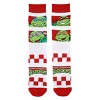 Teenage Mutant Ninja Turtles 3-Pack Men's Casual Crew Socks - 4 of 4