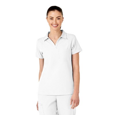 Wink W123 Women's Collar Scrub Top