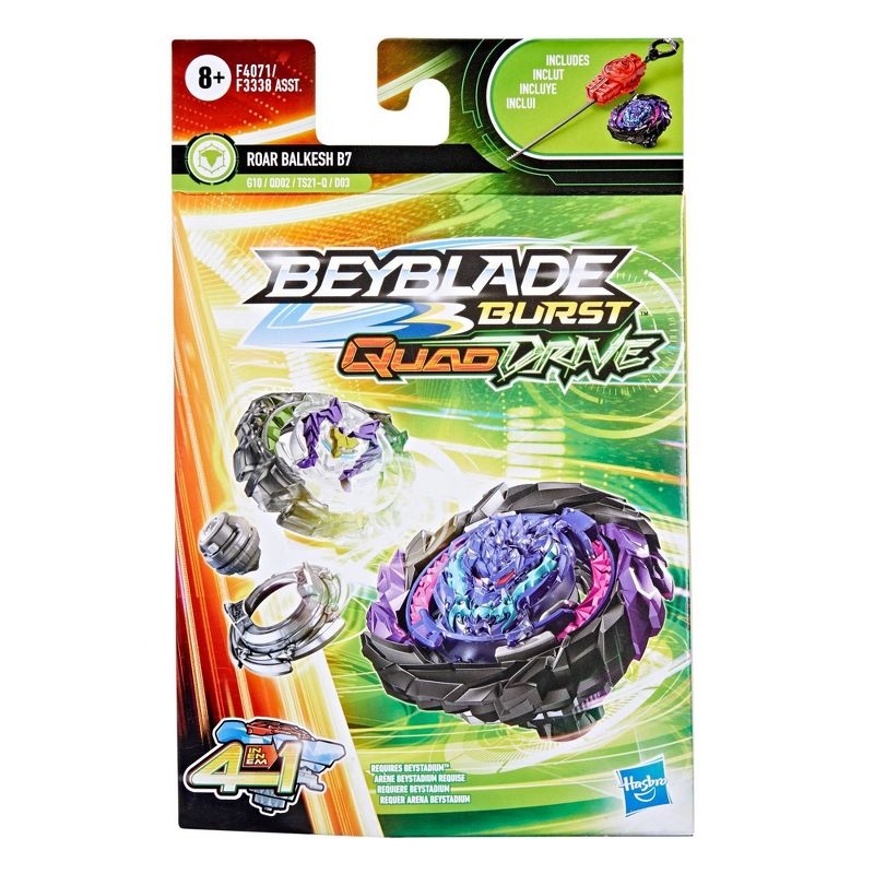 Beyblade Burst QuadDrive Roar Balkesh B7 Starter Pack, 2 of 5