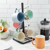 Juvale Coffee Mug Holder Tree Rack Stand for Kitchen Counter Coffee Bar Storage, Holds 6 Mugs Each, 6.75 x 15.75 in - 2 of 4