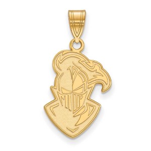 Black Bow Jewelry 10k Yellow Gold Furman Paladins NCAA Large Pendant - 1 of 3